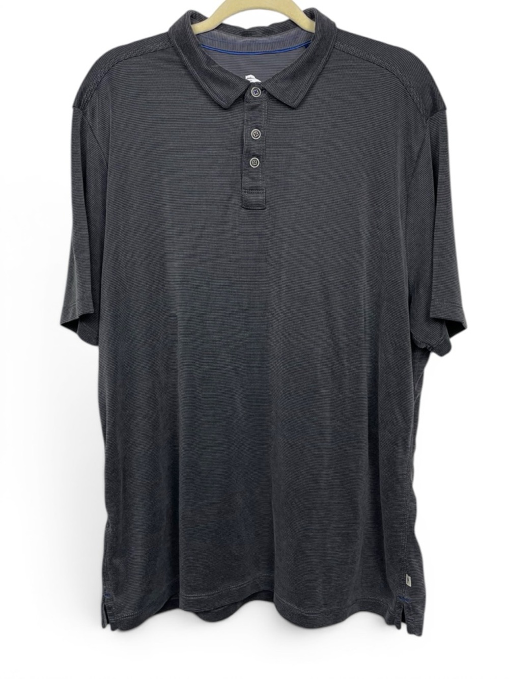 Tommy Bahama Men's Short-Sleeve performance golf Polo - Charcoal Gray size XL